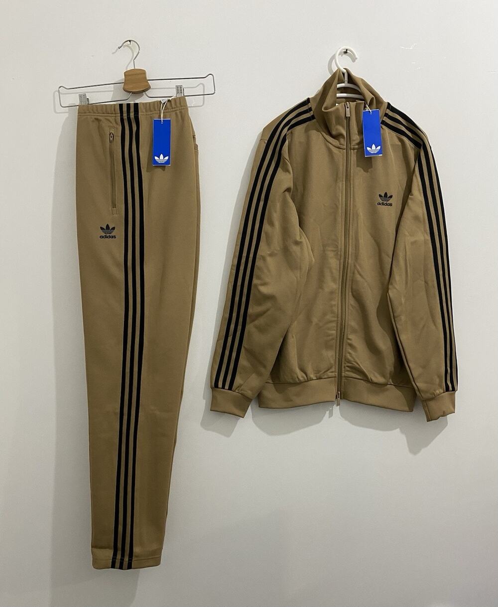 Adidas Originals Classics Heritage Beckenbauer Tracksuit Cardboard Black Size L